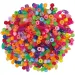PlayBox: Směs různých tvarů barevných korálků, balení 5300 ks