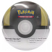 Pokémon TCG 2024 Poké Ball Tin – kovová krabička ve tvaru Pokéballu s 3 boostery, v několika provedeních