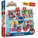Póki a jeho úžasní přátelé 4v1 puzzle set - Trefl