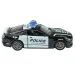 Policejní auta: Kovové policejní auto na volnoběh v různých variantách 11cm 1ks