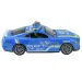 Policejní auta: Kovové policejní auto na volnoběh v různých variantách 11cm 1ks
