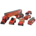 Power Driving: Sada 7 požárních autíček