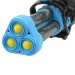 Power Popper Gun: Tříranná pěnová střelná zbraň s pěnovými kuličkami 55 cm