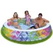 Průhledný bazén s barevnými prvky - Intex