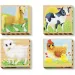 Quercetti: PlayBio Farma zvířata 4 v 1 dřevěné puzzle