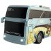 RC Dálkově ovládaný Travel Holiday City Bus s osvětlením 27MHz měřítko 1/32 délka 25cm