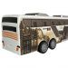 RC Dálkově ovládaný autobus Jurassic City s osvětlením 27MHz v měřítku 1/32, 25cm