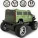 RC Off-Road Military dálkově ovládaný vojenský Hummer se světlem 27 MHz 22cm měřítko 1/16