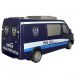 RC dálkově ovládaný SWAT policejní minibus s osvětlením 27MHz měřítko 1/32 délka 25cm