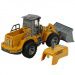 RC dálkově ovládaný buldozer s pracovními světly v měřítku 1/30, 22 cm