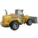 RC dálkově ovládaný buldozer s světelnými efekty v měřítku 1/30, 24 cm