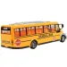 RC dálkově ovládaný žlutý školní autobus s efekty světel a akumulátorem 27MHz 40cm