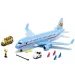 SIKU obchodní osobní letadlo s doplňky 1/87