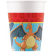 Sada 8 papírových kelímků Pokémon, 200 ml