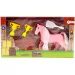 Sada hraček s poníkem, trofejemi a doplňky, různé varianty, 1 ks