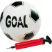 Sada malé a střední fotbalové branky 2v1 s míčem