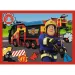 Sam hasič 4 v 1, puzzle 12-15-20-24 dílků – Trefl