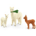 Schleich: Wild Life - Rodina alpak figurka set (42544)