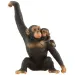 Šimpanz s mládětem jako hračka - Bullyland