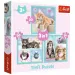 Sladká koťátka 3 v 1 puzzle - Trefl
