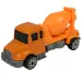 Slitina Auto: Sada 6 kusů stavebních nákladních aut 8cm