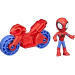 Spider-Man a jeho úžasní přátelé: Spider-Man a jeho motorka herní set - Hasbro