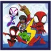 Spidey a jeho přátelé 3 v 1 puzzle 20-36-50 dílků - Trefl