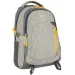 Spirit: Crew šedý, žlutý zaoblený školní batoh, batoh 48x31x20cm
