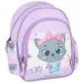 Spirit: Kitty šedý batoh s kočičkou, školní batoh 31x13x24 cm