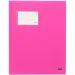 Spirit: Kroužkový pořadač s držákem na karty růžové barvy A4