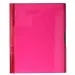 Spirit: Neon červená prezentace složka s 40 kapsami A4