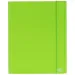 Spirit: Neon zelená gumová kartonová složka A4 s tloušťkou 30mm