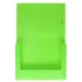 Spirit: Neonově zelený plastový box na sešity A4 s gumičkou
