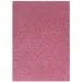Spirit: Třpytivá dekorační pěnová guma růžová A4 1ks