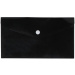 Spirit: černá složka na dokumenty se zapínáním na patent 235×115 mm