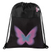St.Right Pastel Butterfly pytlík na tělocvik, sportovní vak 34×43 cm