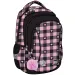 St.Right růžovo-černý školní batoh s motivem srdcí BP26 39x27x17 cm