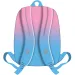 St.Right růžovo-modrý gradient školní batoh, BP33, 40x31x17 cm