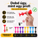 Tossit Family Pack – růžové, fialové, modré, žluté šipky s přísavkami