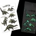 TyToo: Tetování nálepky s dinosaury, které svítí v tmě