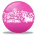 Unikornis růžový gumový míč o průměru 22 cm