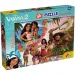 Vaiana 2 2 v 1 48dílné puzzle a omalovánka 35x25 cm - Lisciani