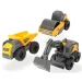 Volvo pracovní stroje, sada 3 kusů v dvou variantách - Dickie Toys