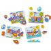 Vozidla dřevěné obří puzzle - Melissa &amp; Doug