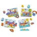 Vozidla dřevěné obří puzzle - Melissa &amp; Doug