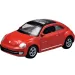 Welly: Moderní červený model malého auta Volkswagen Brouk 1/64